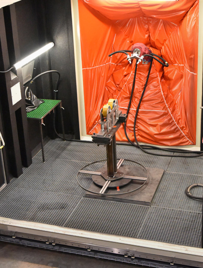 机器人喷砂机 机器人喷砂机